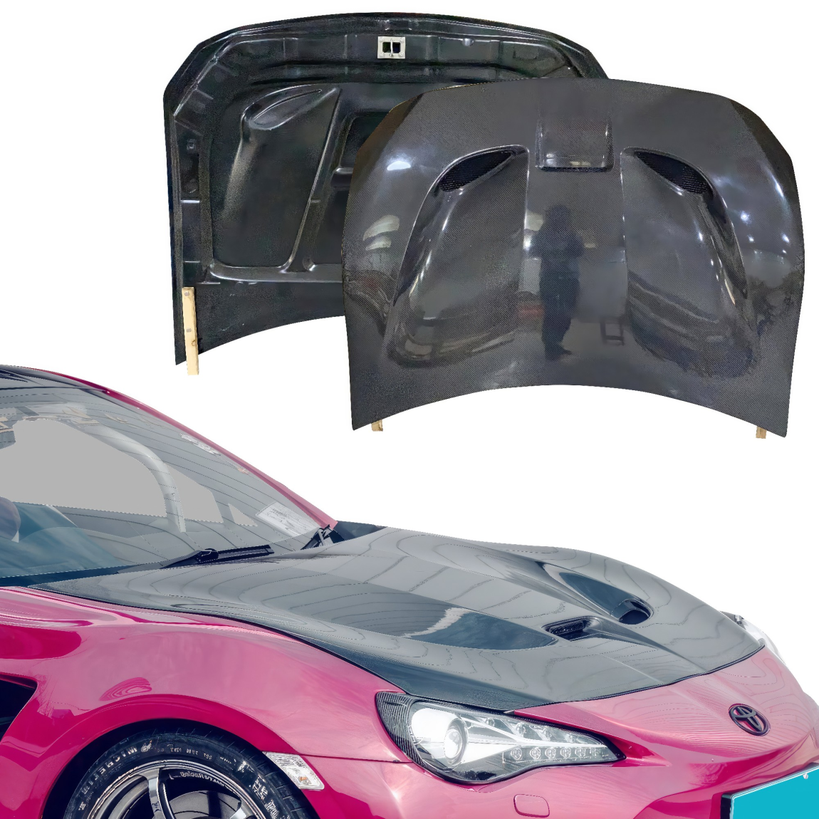 All kind of body kits for Scion FR-S 2013. Exterior/Hoods 