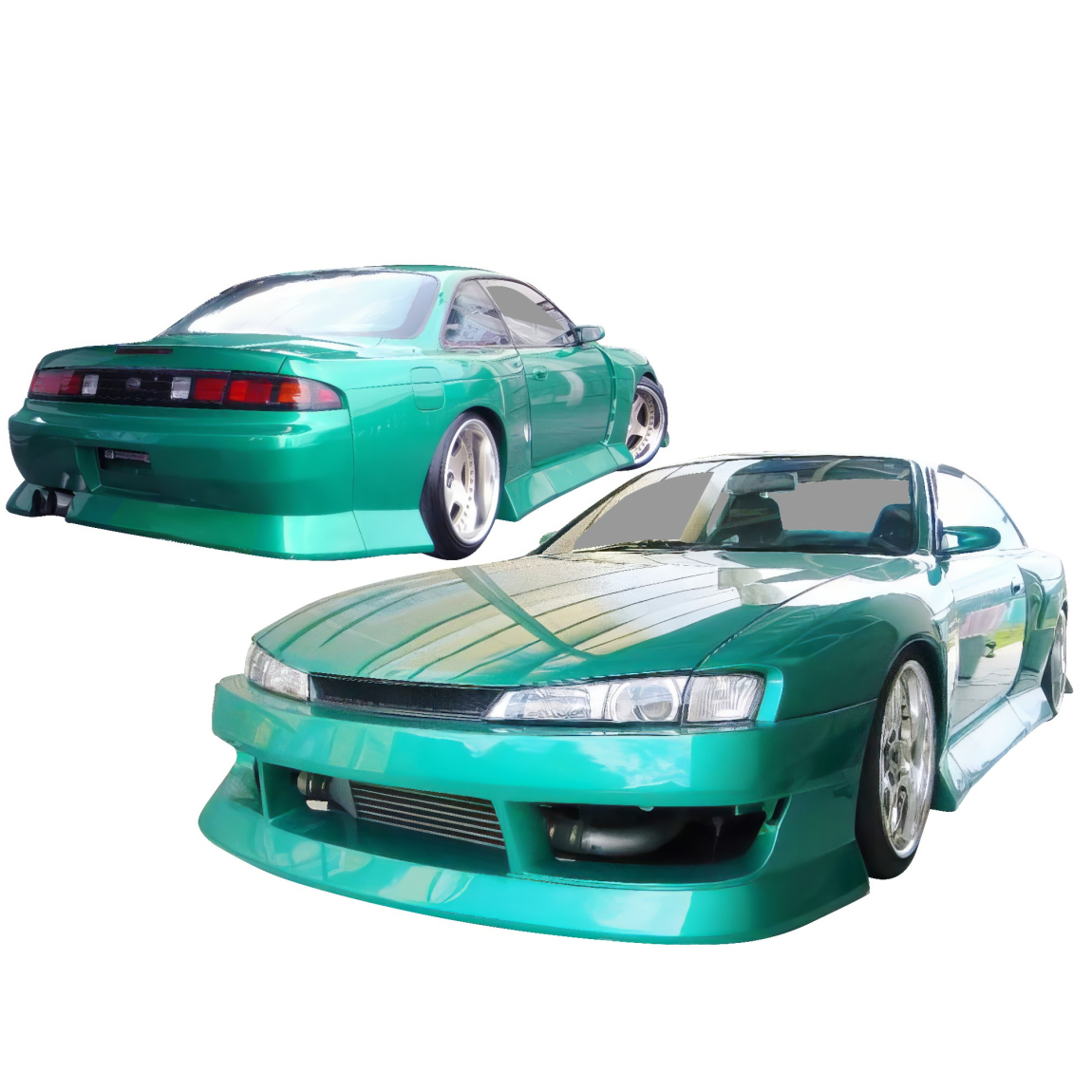 All kind of body kits for Nissan 240SX 1997. Exterior/Complete Body Kits 