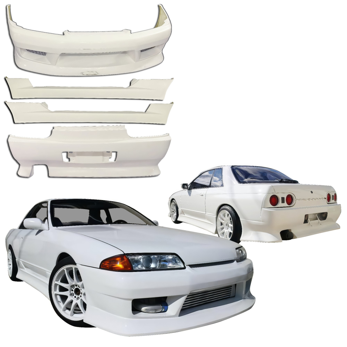 All kind of body kits for Nissan Skyline R32 GTS 1990. Exterior/Complete Body Kits 