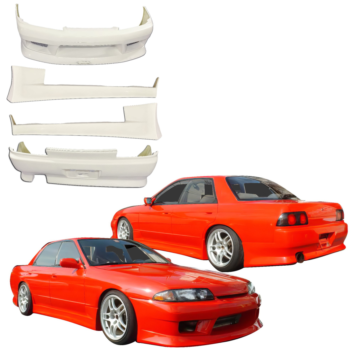 All kind of body kits for Nissan Skyline R32 GTS 1990. Exterior/Complete Body Kits 