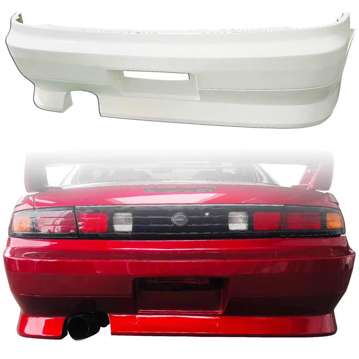 All kind of body kits for Nissan 240SX 1995. Exterior/Rear Bumpers or Lips 