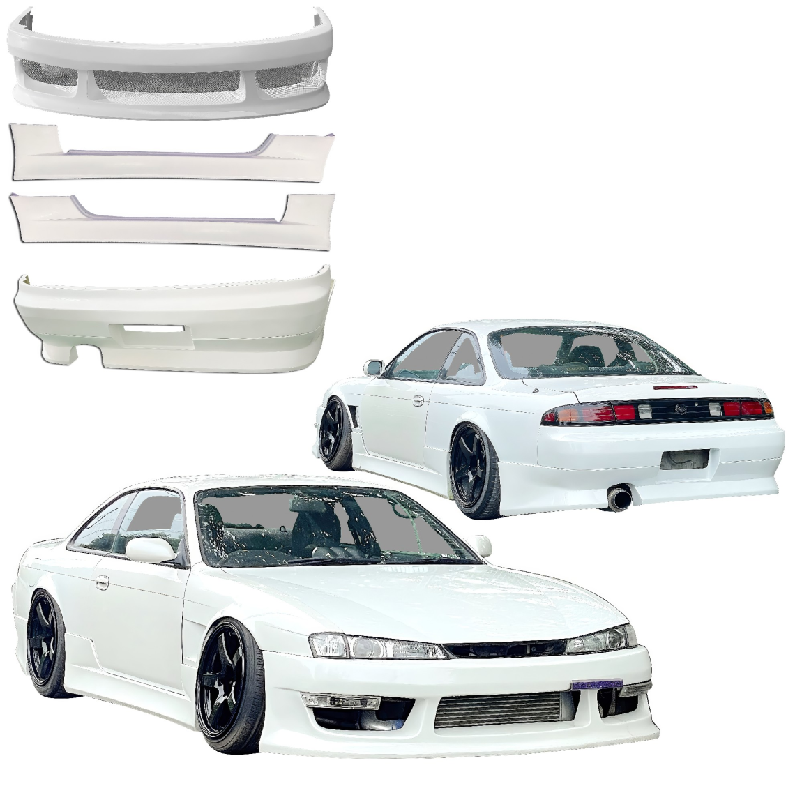 All kind of body kits for Nissan 240SX 1997. Exterior/Complete Body Kits 