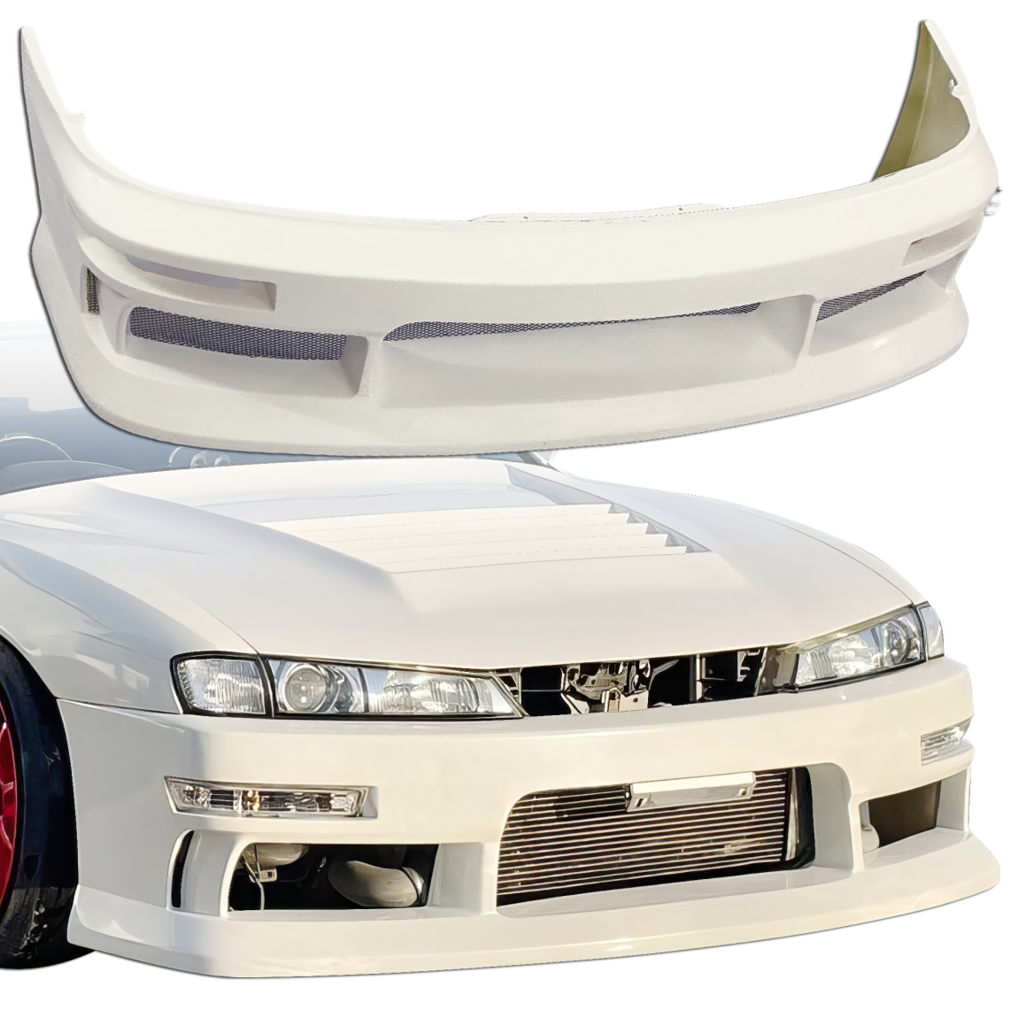 All kind of body kits for Nissan 240SX 1997. Exterior/Front Bumpers or Lips 