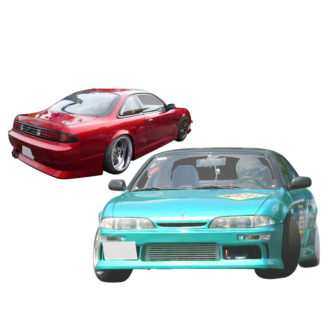 All kind of body kits for Nissan 240SX 1997. Exterior/Complete Body Kits 