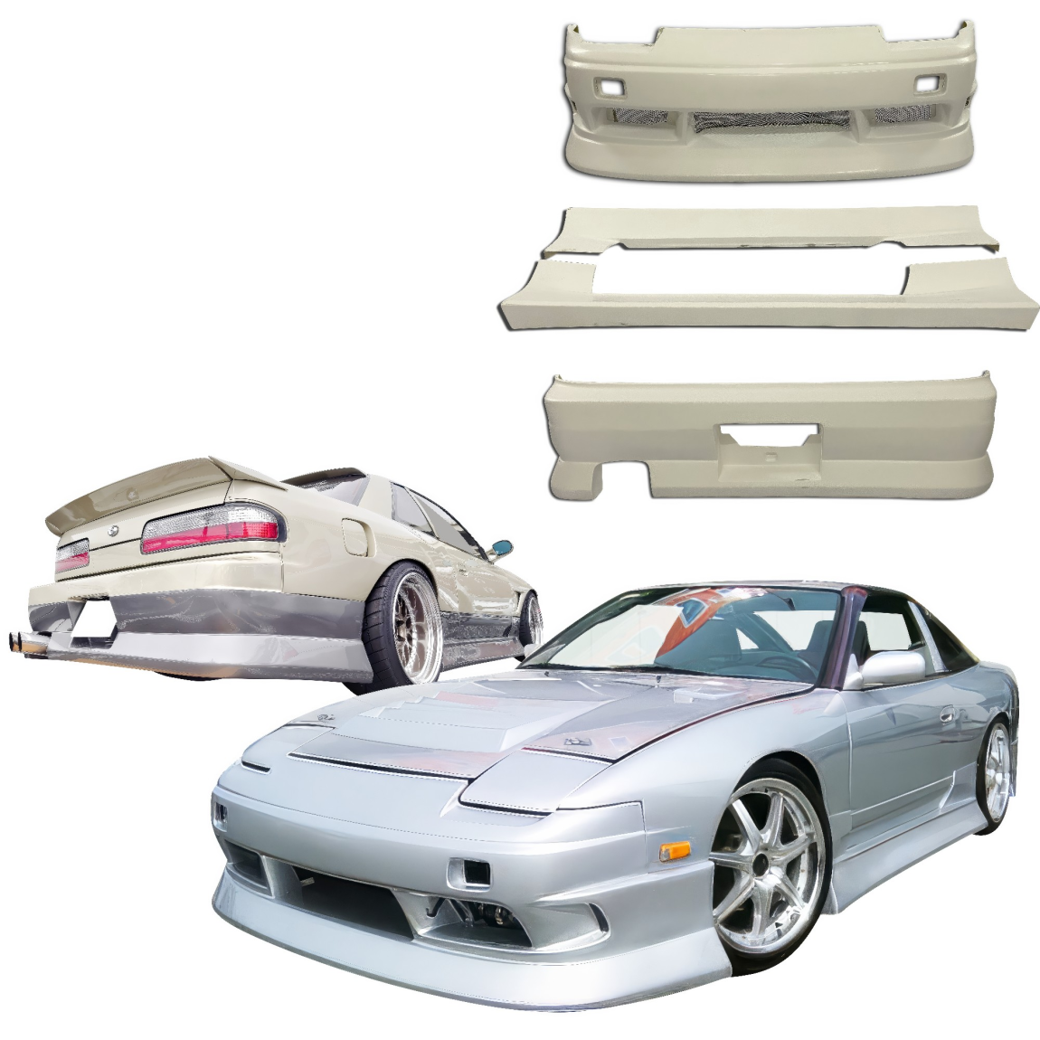 All kind of body kits for Nissan 240SX 1989. Exterior/Complete Body Kits 