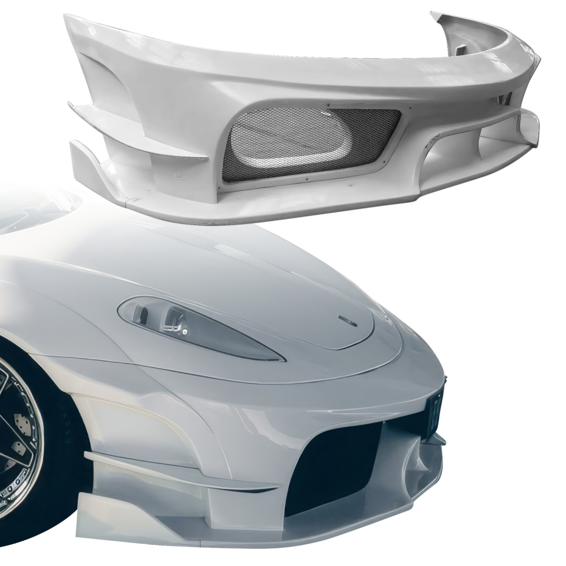 All kind of body kits for Ferrari 430 2005. Exterior/Front Bumpers or Lips 