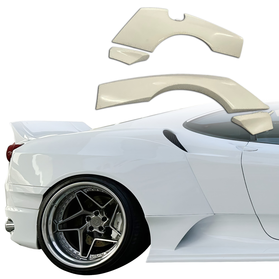 All kind of body kits for Ferrari 430 2005. Exterior/Fenders 