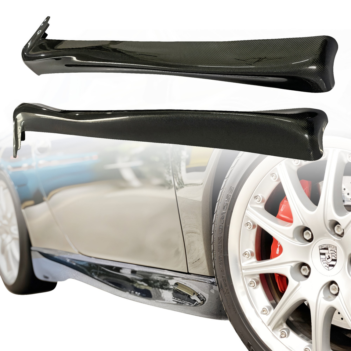 All kind of body kits for Porsche 911 1999. Exterior/Side Skirts 