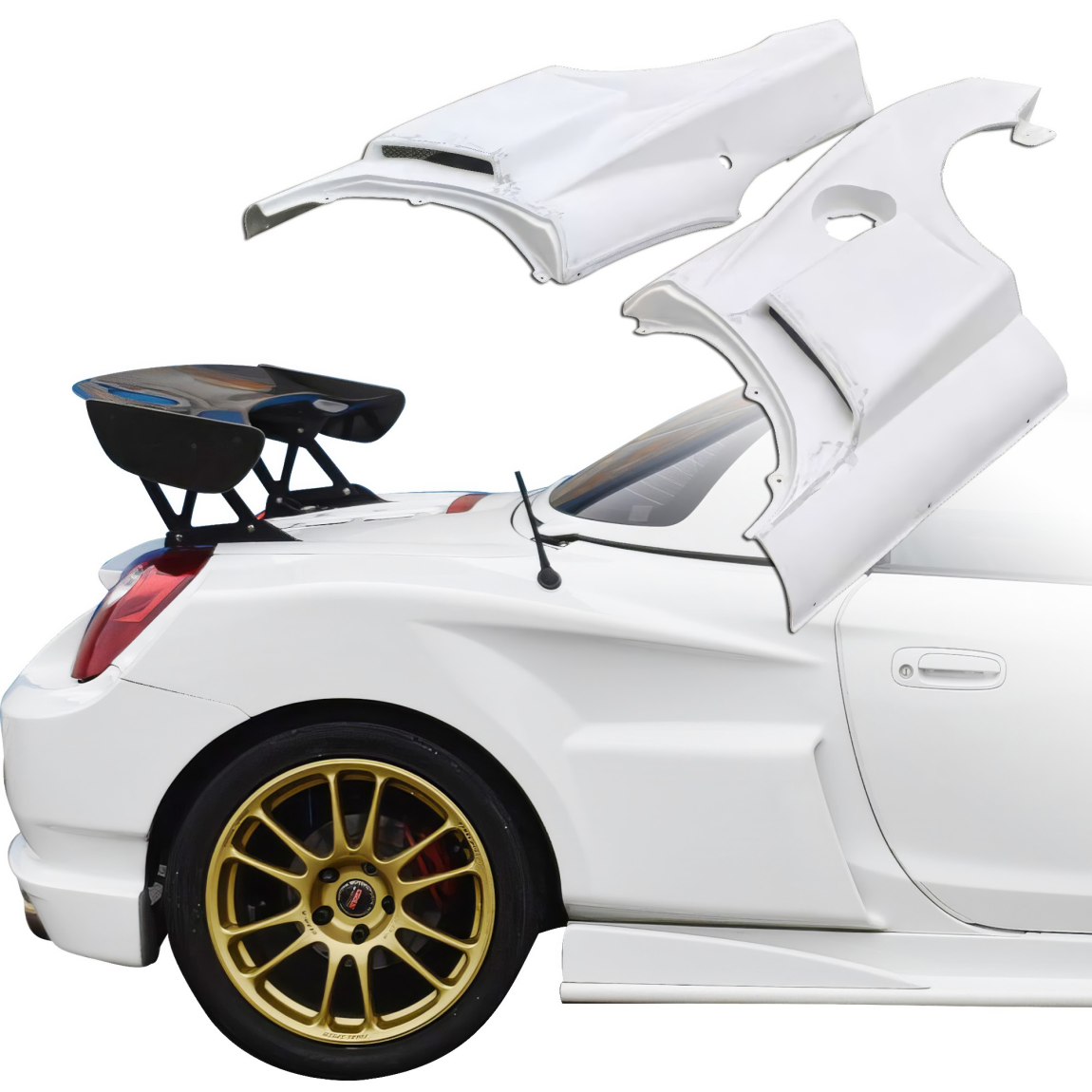 All kind of body kits for Toyota MR2 2000. Exterior/Complete Body Kits 