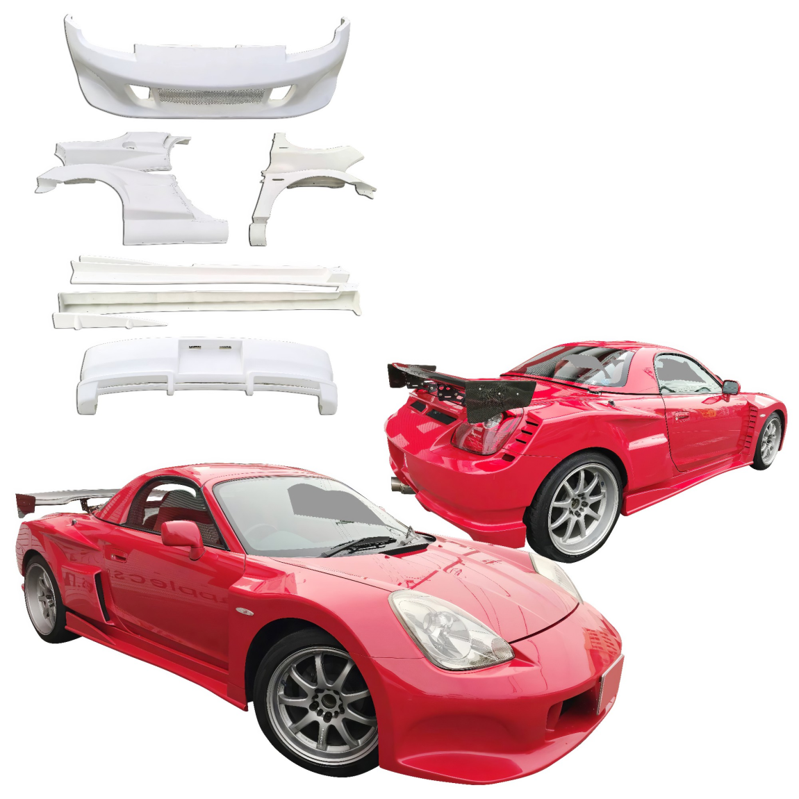 All kind of body kits for Toyota MR2 2000. Exterior/Complete Body Kits 