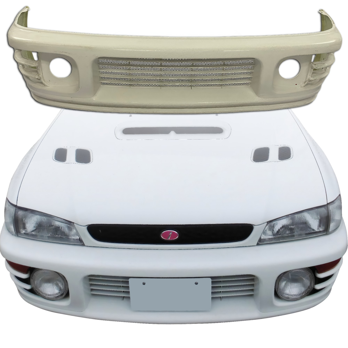 All kind of body kits for Subaru Impreza 1993. Exterior/Front Bumpers or Lips 