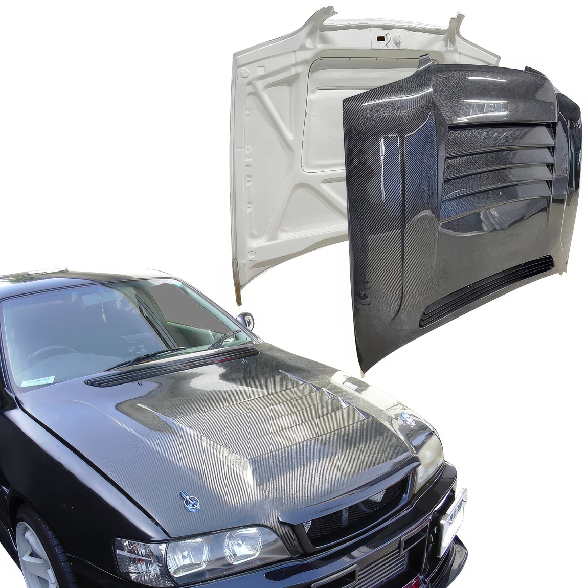 All kind of body kits for Toyota Chaser 1996. Exterior/Hoods 