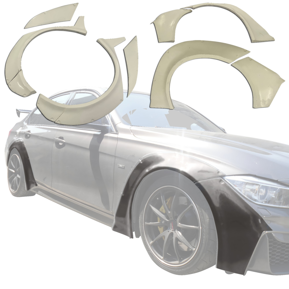 All kind of body kits for BMW 3-Series 2012. Exterior/Fenders 