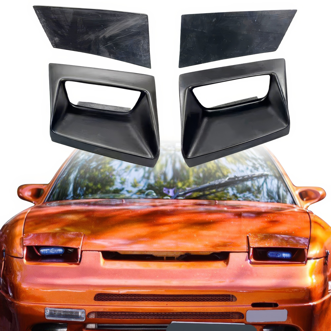 All kind of body kits for Nissan 240SX 1989. Lighting/Headlights 