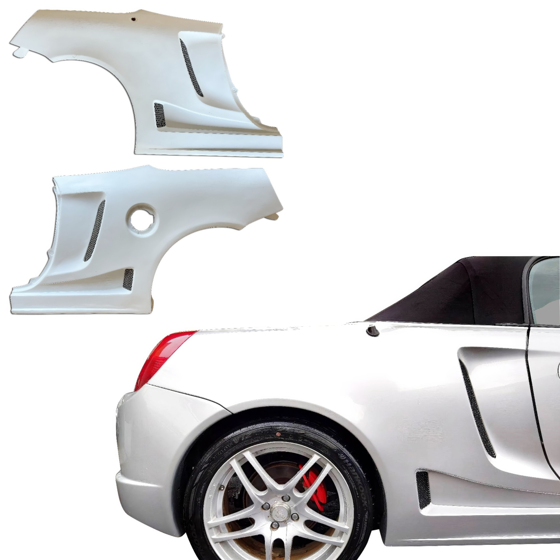 All kind of body kits for Toyota MR2 2000. Exterior/Complete Body Kits 