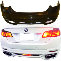 ModeloDrive FRP WAL Rear Bumper > BMW 5-Series (F10) 2011-2016 > 4dr image - 7