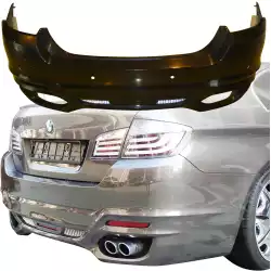 FRP WAL Rear Bumper > BMW 5-Series (F10) 2011-2016 > 4dr image - 1