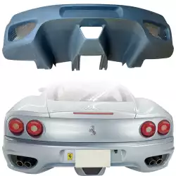 FRP Challenge Rear Bumper > Ferrari 360 2000-2004 image - 1
