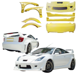 ModeloDrive FRP AP-BR Wide Body Kit 8pc > Toyota Celica (ZZT231) 2000-2005 image - 5