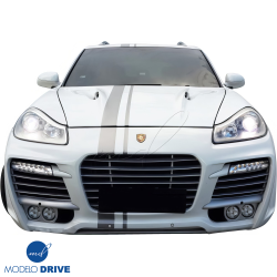 ModeloDrive FRP TART Front Bumper w Grilles > Porsche Cayenne (957) 2008-2010 image - 17