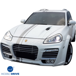 ModeloDrive FRP TART Front Bumper w Grilles > Porsche Cayenne (957) 2008-2010 image - 18