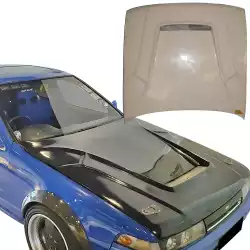 FRP TB Hood > Nissan Cefiro (A31) 1988-1993 image - 1