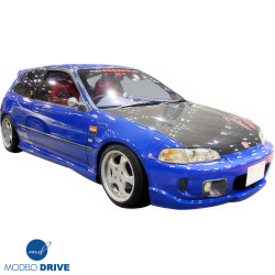 ModeloDrive FRP VAR Front Bumper > Honda Civic (EG) 1992-1995 > 2/3-Door Hatch image - 3