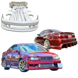 ModeloDrive FRP ORI RACE Wide Body Kit > Toyota Chaser (JZX100) 1997-2001 > 4dr image - 13