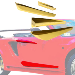 ModeloDrive FRP WI Wide Body Door Caps 4pc > Toyota MRS MR2 Spyder 2000-2005 image - 1