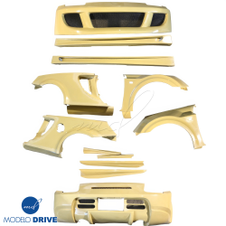 ModeloDrive FRP WI Wide Body Kit 12pc > Toyota MRS MR2 Spyder 2000-2005 image - 3