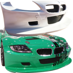 ModeloDrive FRP GTR Wide Body Front Bumper > BMW Z4 M (E86) 2006-2008 > 3dr Coupe image - 1