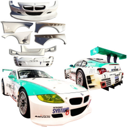 ModeloDrive FRP GTR Wide Body Kit 8pc > BMW Z4 M (E86) 2006-2008 > 3dr Coupe image - 4