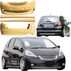 ModeloDrive FRP NOBL Body Kit 4pc > Honda Fit 2009-2013 image - 1