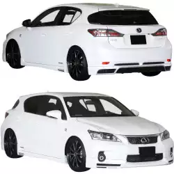 FRP ZEU Body Kit 4pc > Lexus CT-Series 200H 2011-2013 image - 2