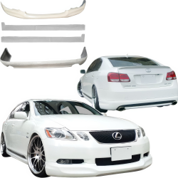ModeloDrive FRP ING Body Kit 4pc > Lexus GS300 2006-2007 image - 3