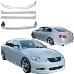 ModeloDrive FRP ING Body Kit 4pc > Lexus GS300 2006-2007 image - 1