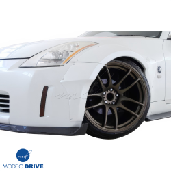 ModeloDrive FRP SDAS Wide Body 45mm Fender Flares (front) 4pc > Nissan 350Z (Z33) 2003-2008 image - 29