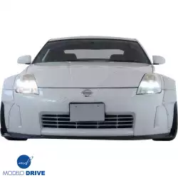 FRP SDAS Wide Body 45mm Fender Flares (front) 4pc > Nissan 350Z (Z33) 2003-2008 image - 33