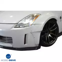 FRP SDAS Wide Body 45mm Fender Flares (front) 4pc > Nissan 350Z (Z33) 2003-2008 image - 44