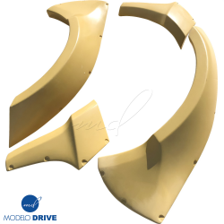 ModeloDrive FRP SDAS Wide Body 45mm Fender Flares (front) 4pc > Nissan 350Z (Z33) 2003-2008 image - 6