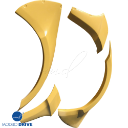 ModeloDrive FRP SDAS Wide Body 45mm Fender Flares (front) 4pc > Nissan 350Z (Z33) 2003-2008 image - 8