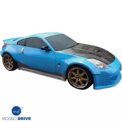 FRP SDAS Wide Body 45mm Fender Flares (front) 4pc > Nissan 350Z (Z33) 2003-2008 image - 17
