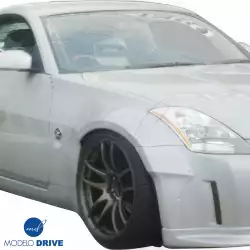 FRP SDAS Wide Body 45mm Fender Flares (front) 4pc > Nissan 350Z (Z33) 2003-2008 image - 21