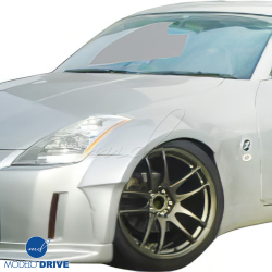 ModeloDrive FRP SDAS Wide Body 45mm Fender Flares (front) 4pc > Nissan 350Z (Z33) 2003-2008 image - 26