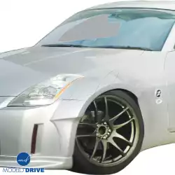 FRP SDAS Wide Body 45mm Fender Flares (front) 4pc > Nissan 350Z (Z33) 2003-2008 image - 26