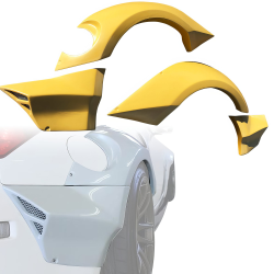 ModeloDrive FRP SDAS Wide Body 60mm Fender Flares (rear) 4pc > Nissan 350Z (Z33) 2003-2008 image - 23