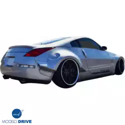 FRP SDAS Wide Body 60mm Fender Flares (rear) 4pc > Nissan 350Z (Z33) 2003-2008 image - 3