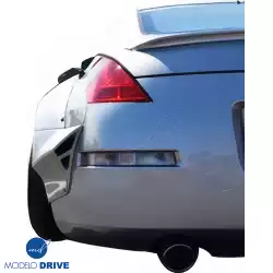 FRP SDAS Wide Body 60mm Fender Flares (rear) 4pc > Nissan 350Z (Z33) 2003-2008 image - 4