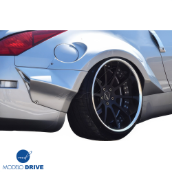 ModeloDrive FRP SDAS Wide Body 60mm Fender Flares (rear) 4pc > Nissan 350Z (Z33) 2003-2008 image - 6