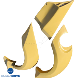 ModeloDrive FRP SDAS Wide Body 60mm Fender Flares (rear) 4pc > Nissan 350Z (Z33) 2003-2008 image - 7